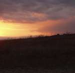 Фото закат на Долгоруковской яйле