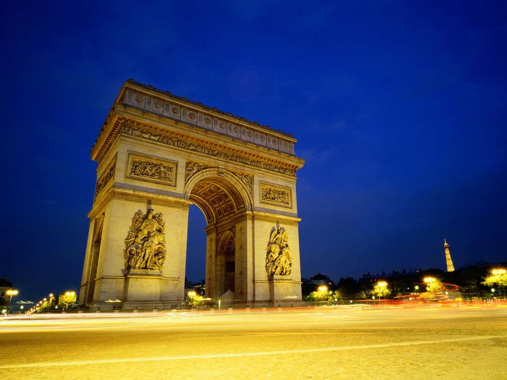 Фото триумфальная арка в Париже, красивые фото Парижа, фотографии Парижа