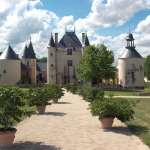 Фото замок во Франции, фотография замка Франции