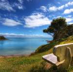 Замечательный вид на озеро, Новая Зеландия